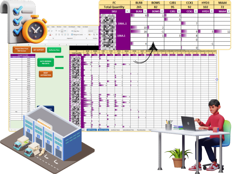 SelluxPro Live Stock Tracker and Planner